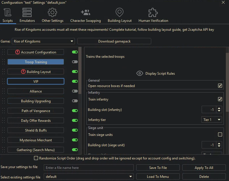 Rise of Kingdoms Bot